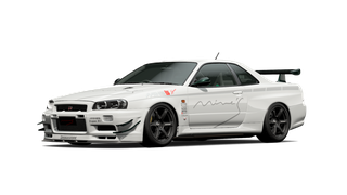 Mine's BNR34 GT-R N1 base